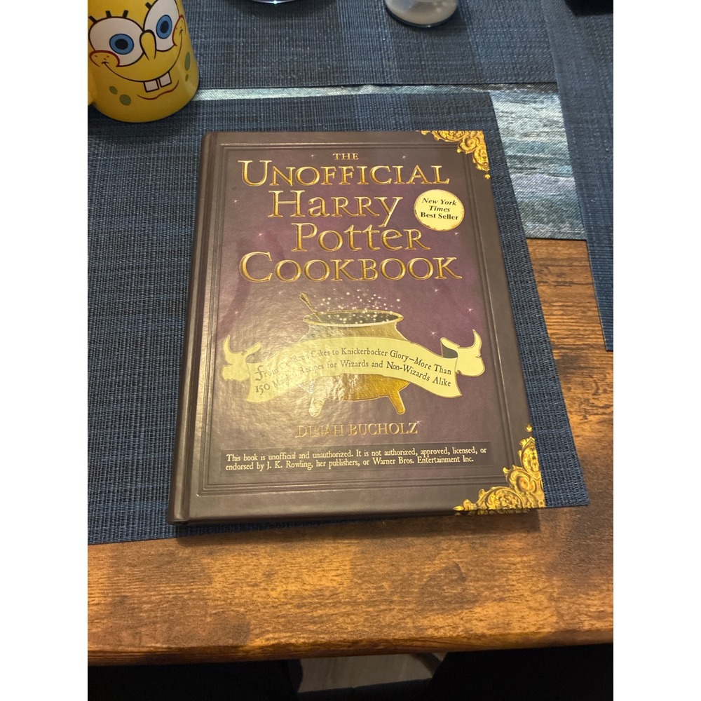 The Unofficial Harry Potter Cookbook Dinah Bucholz Hardcover 150+ Recipes Magic